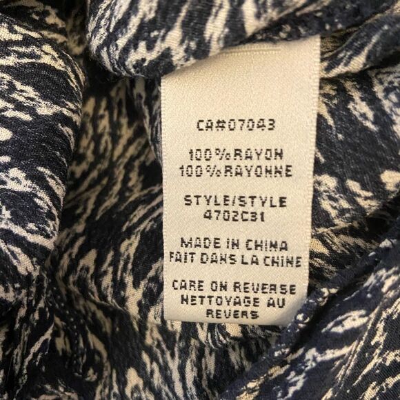 Max Studio Black and White Women's Top - Picture 4 of 8